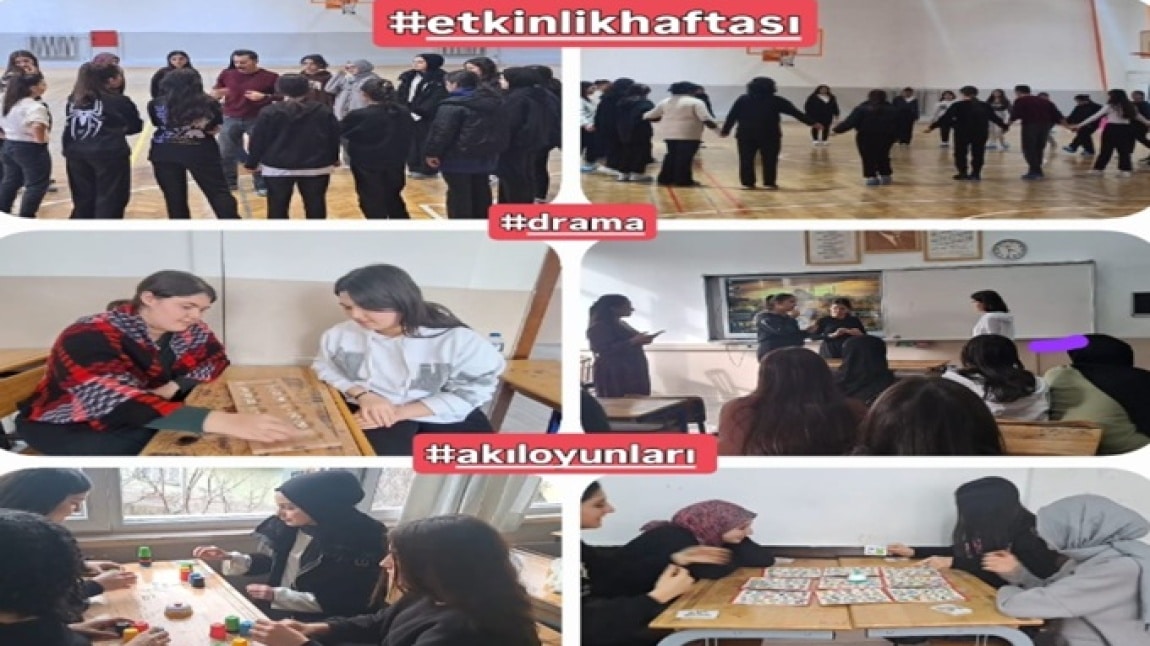 ETKİNLİK HAFTASINDA 10. SINIF ÖĞRENCİLERİMİZLE DRAMA VE AKIL OYUNLARI ETKİNLİKLERİ YAPTIK...